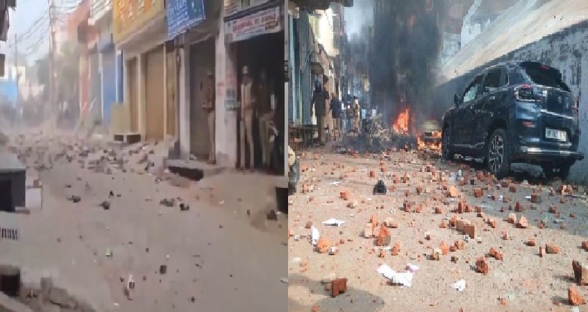 UP News: 3 killed in violence, stone pelting, arson and firing in protest against Jama Masjid survey in Sambhal