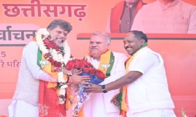 Chhattisgarh: Kiran Singh Dev again elected Chhattisgarh BJP President, National General Secretary Vinod Tawde announced