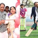 Chhattisgarh: Sports lovers of Janjgir-Champa got the gift of sports complex in the new year, CM Sai inaugurated it