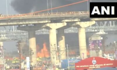 Mahakumbh Fire: Fire broke out in pandals under Shastri Bridge, no casualties