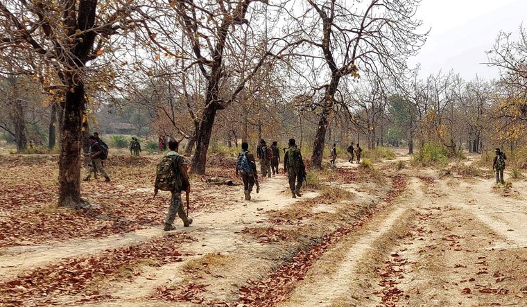 Chhattisgarh: 3 Naxalites killed by security forces in Bijapur, explosives including automatic weapons recovered