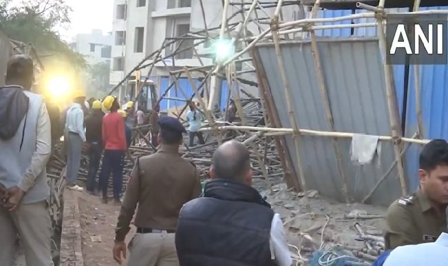 Chhattisgarh: Roof of 7th floor of under construction building collapsed in Raipur, 2 workers died, 6 injured