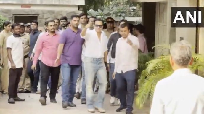 Saif Ali Khan: Saif discharged from Lilavati Hospital, will leave the house where he was attacked and will live in his old house