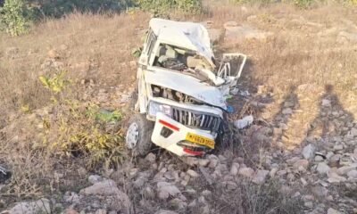 MP News: Bolero loaded with devotees going to Mahakumbh fell into a ditch in Sidhi, 4 dead, 4 serious