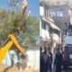 MP News: Firing on people of Hindu organization for protesting against cow slaughter in Damoh, bulldozer ran on illegal encroachment of the accused
