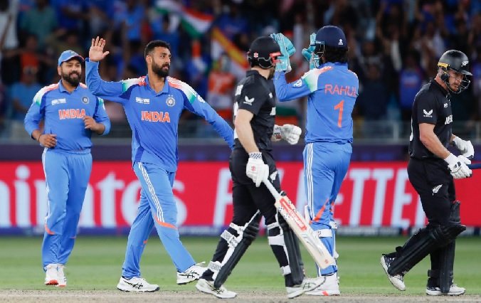 IND vs NZ: India beats New Zealand by 44 runs in Champions Trophy, Varun Chakraborty takes 5 wickets