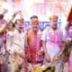 Holi 2025: Holi was played with traditional songs, music, dance and colors at the Chief Minister's residence, the Chief Minister sang Holi songs