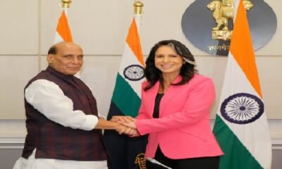 Tulsi Gabbard: America should crack down on Khalistanis, Rajnath Singh raised the issue of SFJ in front of Tulsi Gabbard