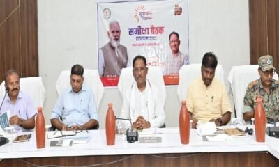 Sushasan Tihar: Chief Minister Sai reviewed the third phase of Sushasan Tihar in Bijapur, gave instructions to give top priority to these works