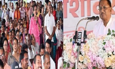 Sushasan tihar: CM Sai showered gifts in Dhamtari, announced development works worth Rs 213 crore
