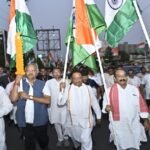 Raipur: Huge crowd gathered in Tiranga Yatra, Raipurians gave the message of unity and patriotism