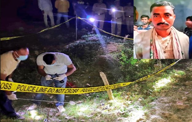 UP News: Criminal with a bounty of Rs 1 lakh killed in an encounter in Gonda, SHO shot in bulletproof jacket