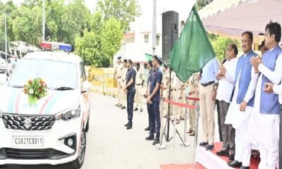 Chhattisgarh: 48 new vehicles added to transport safety fleet, CM Sai said- Making traffic safe and smooth is our top priority