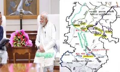 Chhattisgarh: CM Sai discussed with PM Modi about Bodhghat Dam Project and Indravati-Mahanadi Interlinking Project, about 7 lakh hectares of land will be irrigated