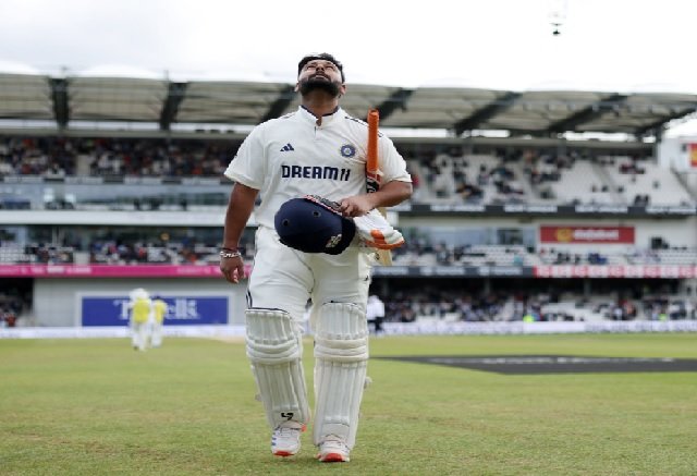 Rishabh Pant scored a century in the second innings of the Leeds Test and set a flurry of records
