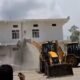 UP News: Bulldozer ran on the mansion of Jamaluddin alias Changur Baba, accused of conversion, the construction was on government land