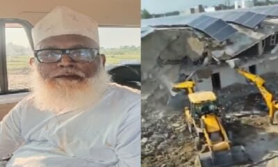 UP News: A large part of Changur Baba's luxurious mansion was demolished, action will continue on Thursday as well