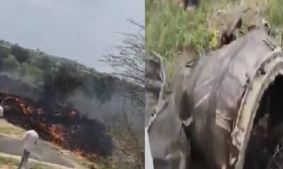Fighter Plane Crashed: IAF's Jaguar fighter plane crashes in Churu, Rajasthan, one body also found