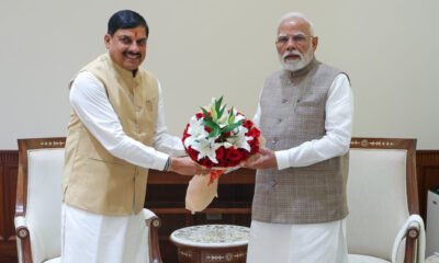 MP News: CM Dr. Yadav met PM Modi in New Delhi, gave information about the efforts being made regarding investment in MP