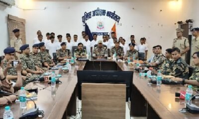 Chhattisgarh: 22 Naxalites surrendered in Narayanpur, CM Sai said- People now do not want guns, they want to walk together on the path of development