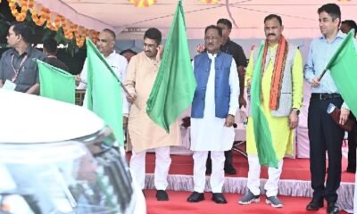 Chhattisgarh: Health system of the state got strengthened, Chief Minister flagged off 151 vehicles