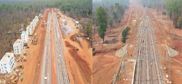 Bastar: Dallirajhara-Raoghat rail project will be completed by December, 97% work completed