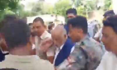Bihar: Villagers attack Minister Shravan Kumar and Hilsa MLA in Nalanda district, uproar over demand for compensation