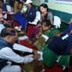 Bilaspur: CM and Deputy CM honored the Swachhta Didi by washing their feet, inaugurated and performed Bhoomi Pujan of development works worth more than Rs 260 crore
