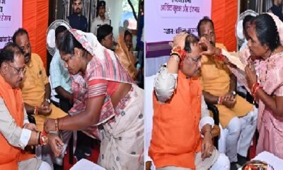 Raksha Bandhan 2025: Sisters of Jashpur tied Rakhi to Chief Minister Sai, celebrated the festival with sisters benefited from various schemes