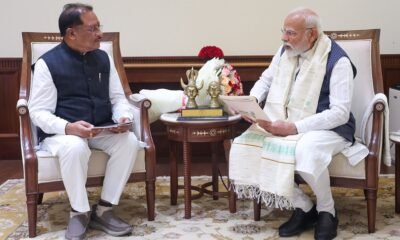 New Delhi: Chief Minister Sai met PM Modi, invited the Prime Minister to attend the 'Amrit Silver Festival' on November 1