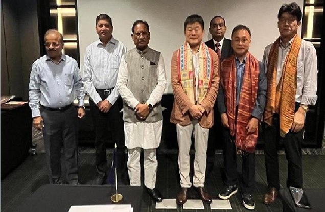 Seoul: CM Sai invites ModernTech Corp. and UNECORAIL for investment and cooperation