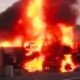 Punjab: Fire erupts after LPG tanker collides with pickup, houses and shops on fire, 4 dead, 25 seriously burnt