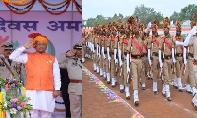79th independence day: Chief Minister Sai announced the implementation of Police Commissioner System in Raipur, announced many big schemes in his address