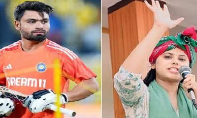 UP News: Cricketer Rinku Singh is no longer the icon of UP Election Commission, MP Priya Saroj became the reason