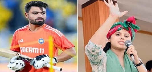 UP News: Cricketer Rinku Singh is no longer the icon of UP Election Commission, MP Priya Saroj became the reason