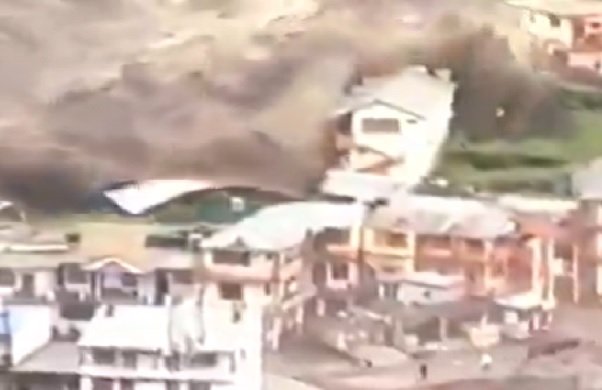 Uttarakhand Cloudburst: Cloud burst in Dharali of Uttarkashi, half the village buried under debris, 10 dead, 40 missing