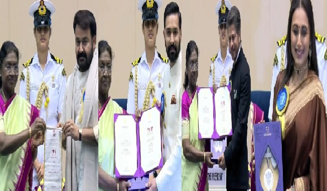 71st National Film Awards: Mohanlal receives Dadasaheb Phalke Award, Shah Rukh Khan and Vikrant Singh Best Actor, Rani Best Actress