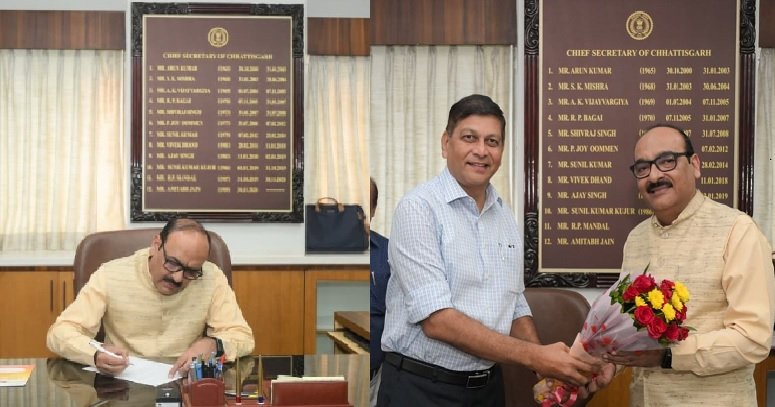 Chhattisgarh: IAS Vikassheel becomes the 13th Chief Secretary of Chhattisgarh, will remain the CS of the state for 3 years and 9 months