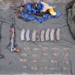 Jammu News: पुंछ जिले में तीन आतंकी समर्थक गिरफ्तार, 7 AK-47 समेत हथियारों का जखीरा जब्त Jammu News: Three terrorist supporters arrested in Poonch district, a cache of weapons including 7 AK-47s seized