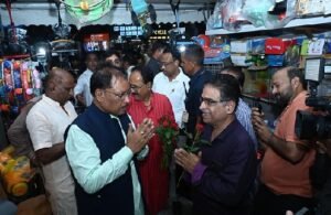 Chhattisgarh: Chief Minister Sai visits market to review GST Savings Festival, GST 2.0 brings enthusiasm among traders and consumers
