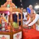Chhattisgarh: Chief Minister participated in various Garba festivals in the capital Raipur, took blessings after seeing Mata Rani
