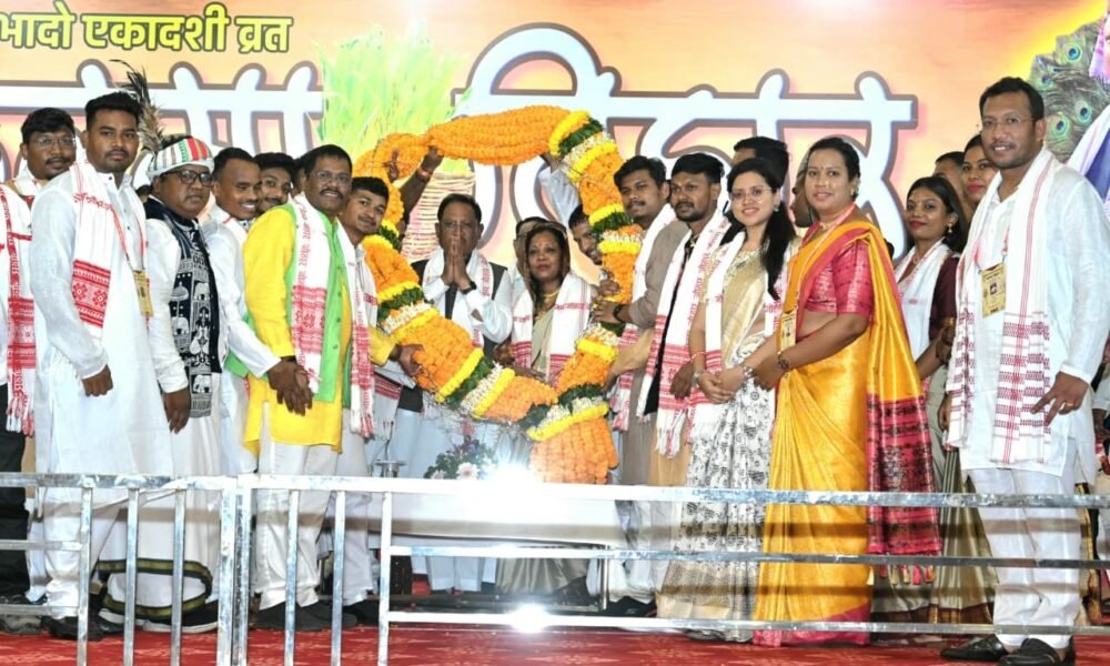 Karma Tihar 2025: Chief Minister's residence, immersed in the colors of Karma Tihar, keeping culture and tradition alive is not only our responsibility but also our moral duty - CM Sai