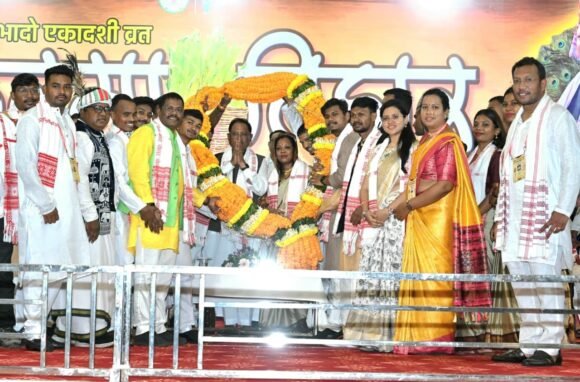 Karma Tihar 2025: Chief Minister's residence, immersed in the colors of Karma Tihar, keeping culture and tradition alive is not only our responsibility but also our moral duty - CM Sai