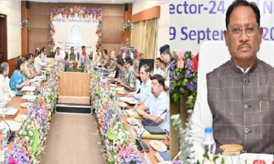 Chhattisgarh: Unified Command meeting held under the chairmanship of Chief Minister Vishnu Dev Sai