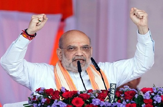Jagdalpur: Home Minister Shah appealed to the people of Bastar, saying, "Encourage misguided children to give up arms and join the mainstream."