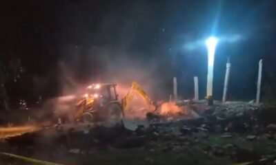 UP News: Explosion at firecracker dealer's house in Ayodhya, 8 killed, 2-storey house reduced to rubble