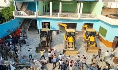UP News: Bulldozer runs on the marriage hall of Dr. Nafees, accused in the Bareilly riots, house of the person who gave shelter to Tauqeer Raza sealed