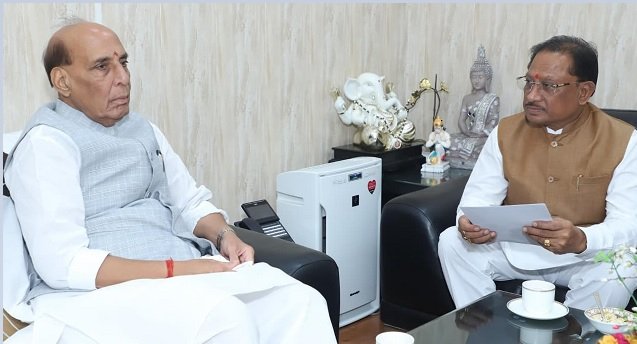 Chhattisgarh: New naval ships will be named after Chhattisgarh's rivers, Defence Minister expressed his consent during a meeting with CM Sai
