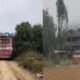 Jaipur Bus Fire: Bus catches fire after coming in contact with high tension line, 3 dead, 10 injured