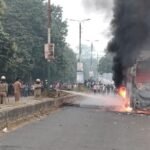 UP News: स्लीपर बस में लगी भीषण आग, बड़ा हादसा टला, कुछ यात्री मामूली रूप से झुलसे UP News: Sleeper bus catches fire, major accident averted, some passengers suffer minor burns
